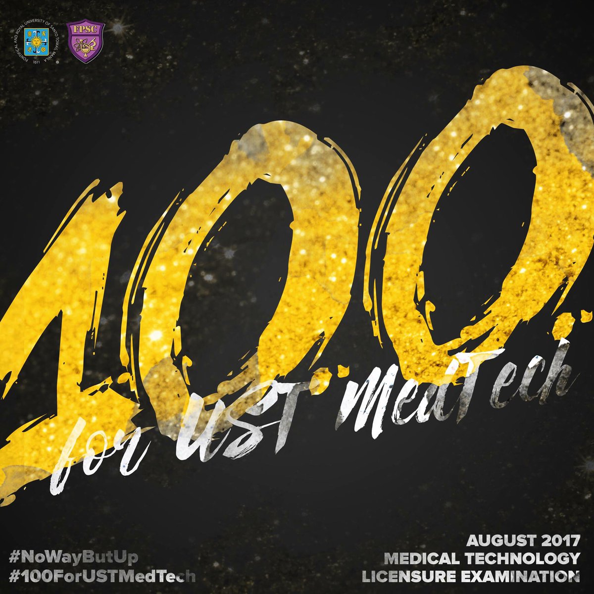 ustfpsc's tweet photo. Always remember to hold on to the faith that led you here in this very moment.

We believe in you, Future Thomasian RMTs! 

#NoWayButUp 💜💉 https://t.co/ErWQeWt8rO