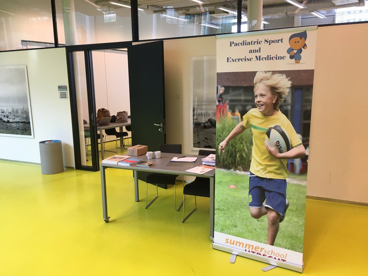 We are all set for the <a href="/utrechtsummer/">UtrechtSummerSchool</a> Paediatric Sports &amp; Exercise Medicine <a href="/UMCUtrecht/">UMC Utrecht</a> <a href="/HetWKZ/">Wilhelmina Kinderziekenhuis</a> <a href="/UU_KGW/">KGW Utrecht</a>