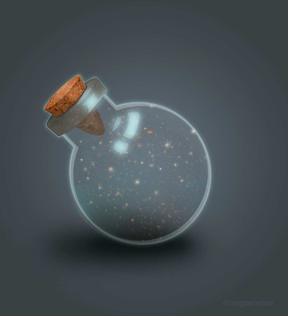 cosmo_bookshelf's tweet photo. Poczynione. Więcej na >>> https://t.co/8CNJ1BUqBQ #gameitems #magicbottles #magic #items #conceptart https://t.co/WmOCEB405P
