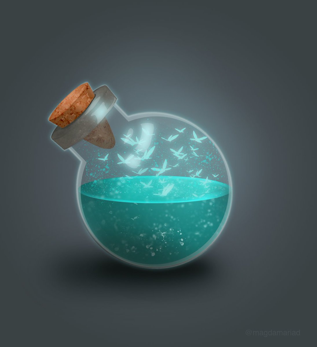 cosmo_bookshelf's tweet photo. Poczynione. Więcej na >>> https://t.co/8CNJ1BUqBQ #gameitems #magicbottles #magic #items #conceptart https://t.co/WmOCEB405P