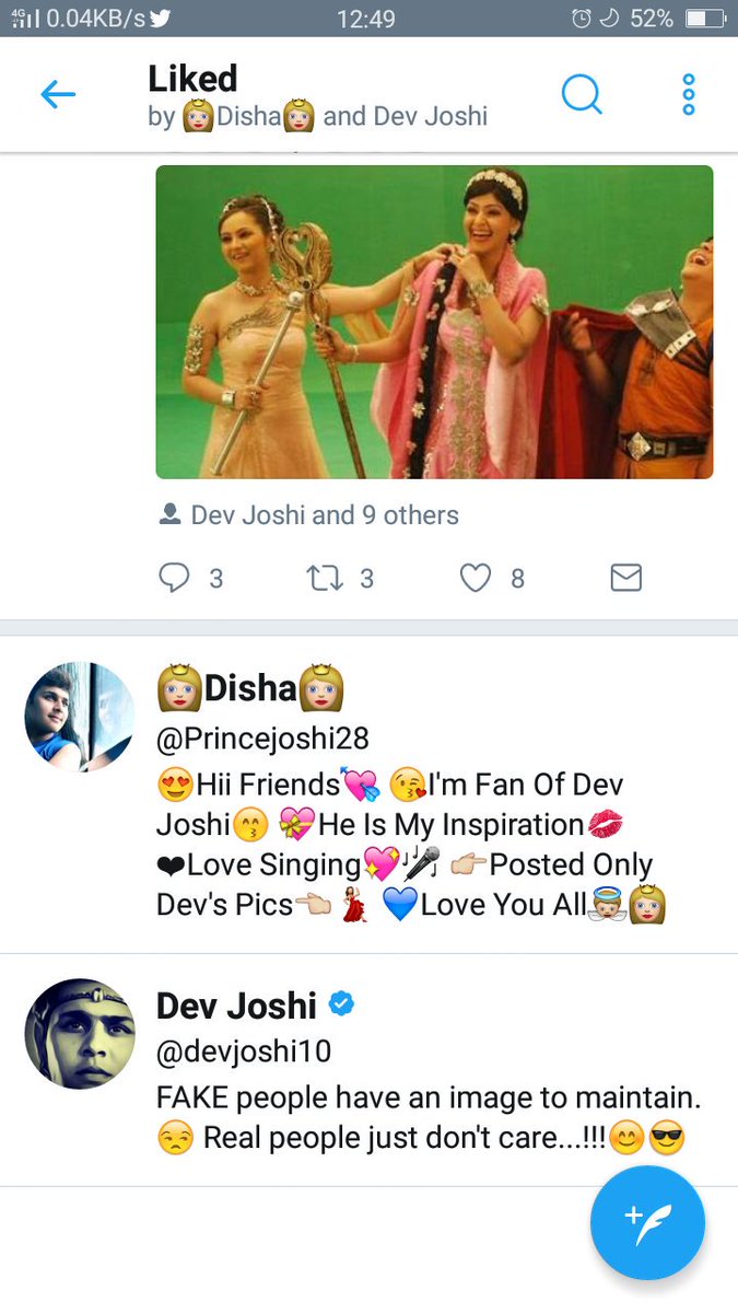 Priya33744550's tweet photo. Hi Hero 
Thanks for liked my tweet thankyou soooooo.....muchhhh hero @devjoshi10 https://t.co/IUd2L5Amw3