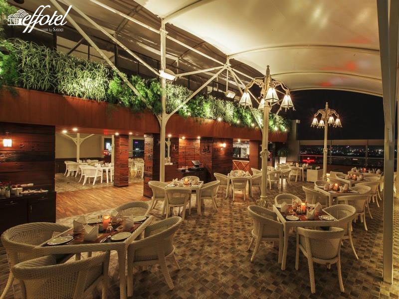 Ambience matters when you want a fine dining experience and that's what our rooftop restaurant, Capers, offers.
#EffotelHotel #Indore