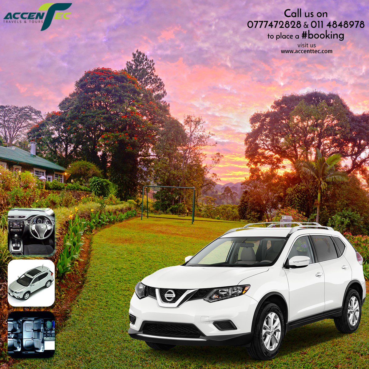 Accentteclk's tweet photo. Accenttec Travels &amp; Tours brings you a range of vehicles at an affordable rental rate!

#Accenttec #travelsandtours #nissanxtrail #rentacar https://t.co/fktCXmPqW1