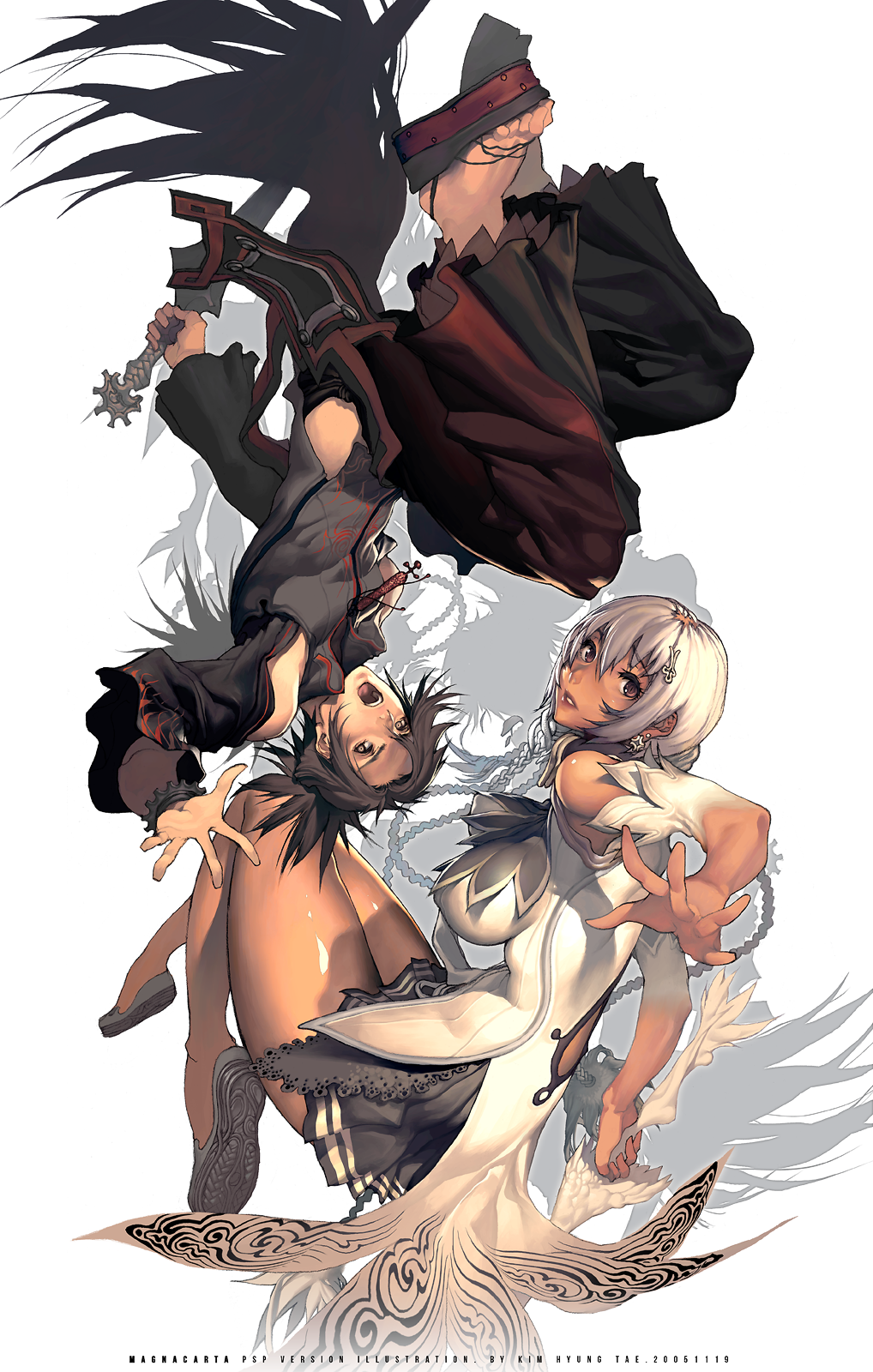 Kim Hyung Tae 김형태 キム ヒョンテ V Tvittere マグナカルタpspイラストbバージョンです 追加衣装の色にバリエーションたが 使用されていないようです 笑