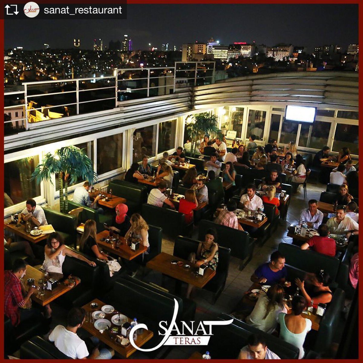 sanatrestaurant's tweet photo. Yaz akşamlarının keyifli sohbetlerini özleyenleri Sanat Teras'a bekliyoruz.
#sanatrestaurant #teras #nevizade #beyoğlu https://t.co/Q0bFyUbHHn