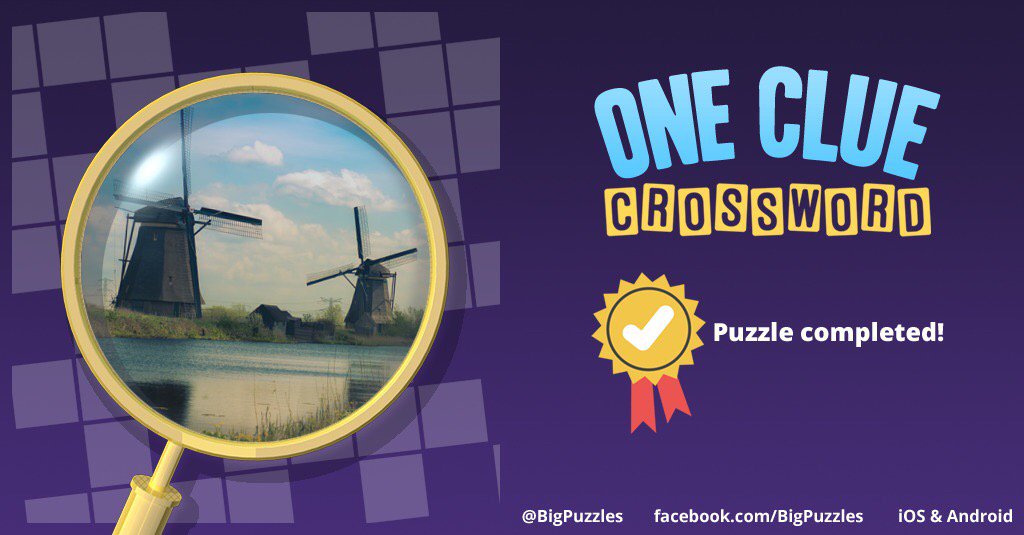 Gypsy4u64's tweet photo. I completed a puzzle in One Clue Crossword. Play now for free!
https://t.co/0NPWp0olTA #OneClueCrossword https://t.co/HOtD2wzdE4