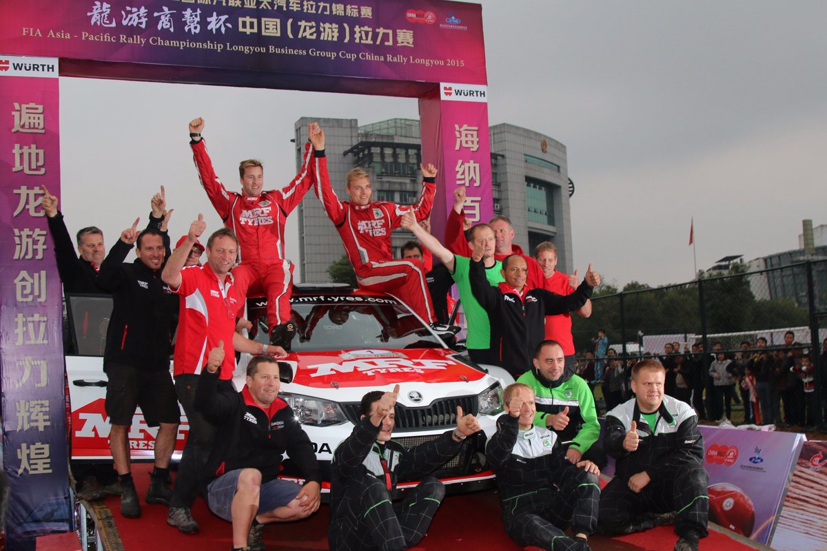 Fia Aprc Former Aprc 15 Champion Pontustidemand Secures World Rally Championship 2 Title T Co Gkrkdama