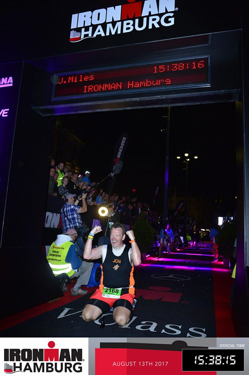 Whoops, meant to tweet this last week: Congrats to our chair <a href="/AppyAddick/">AppyAddick</a> for completing his SECOND #IronMan!! #dedication #Ironmanhamburg