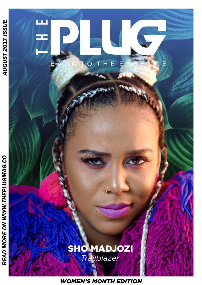 ThePlugSA's tweet photo. We're proud to present our final August cover star - the bold, vibrant and invigorating, @ShoMadjozi. https://t.co/MI6A3TVPpJ