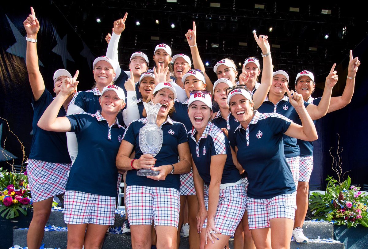 Congratulations to <a href="/SolheimCupUSA/">Solheim Cup U.S. Team 🇺🇸</a> on a well-deserved win in the biggest event in women’s golf! <a href="/LPGA/">LPGA</a> #SolheimCup2017