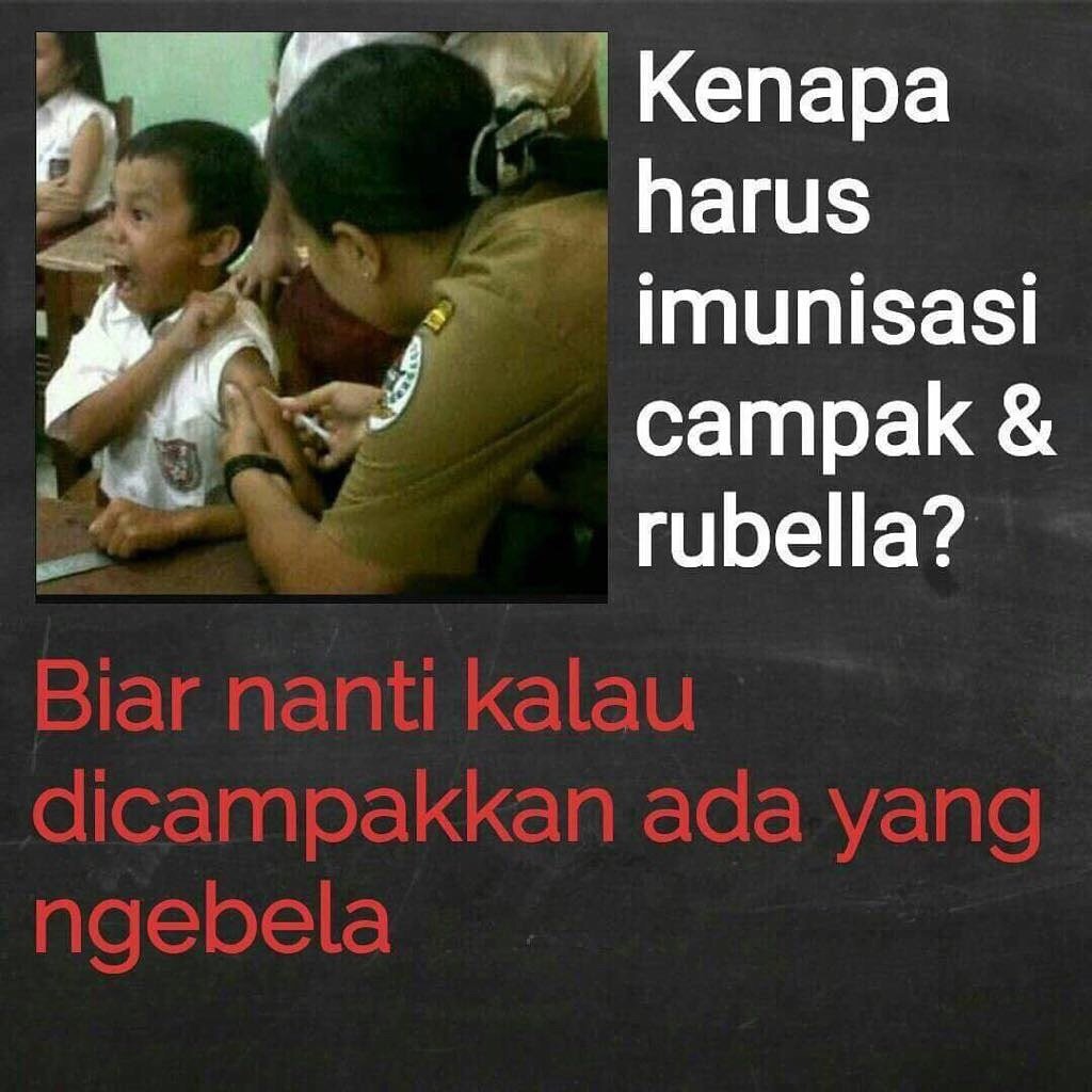 drg_diranaro's tweet photo. Dalam rangka bulan Imunisasi MR Nasional😂😂😂 https://t.co/VowcRuhXJF