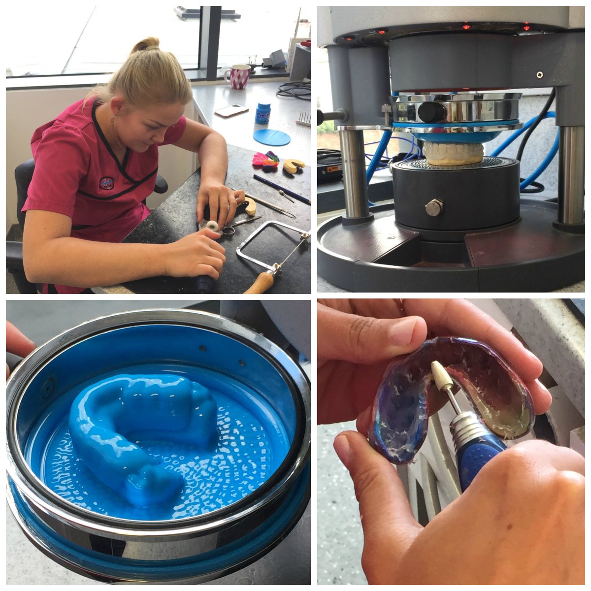 It's going to be a busy week making #mouthguards after <a href="/LangmansDental/">Langmans Dental</a> mouthguard impression day last Thursday. #protectyoursmile #customfit