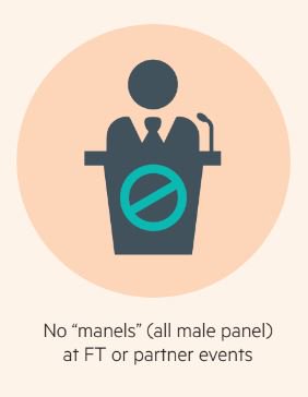 andrewtghill's tweet image. Pleased that @FT has established a "no manels" rule for FT panels and FT panellists as one of our diversity/inclusion initiatives.