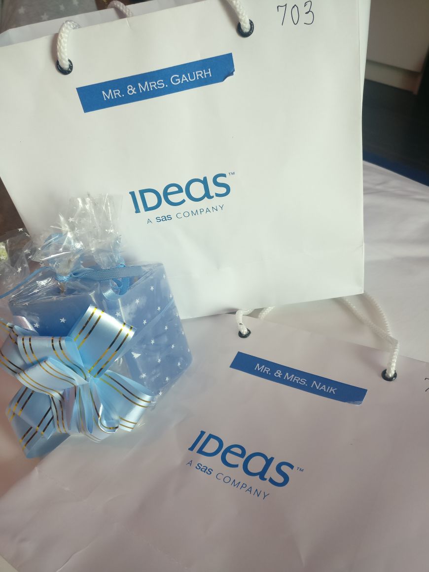 Bnaik1407's tweet photo. When your company cares not only about you but also your family... @IDeaS_TechCen #surprise #feelingspecial https://t.co/Ji7U1WraM3