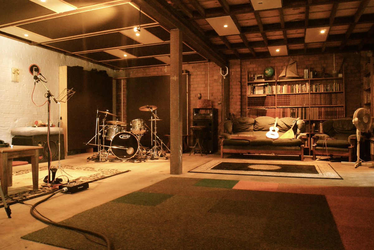 Before &amp; after at our studio. Our LIVE Room also serves as a venue for visiting &amp; local artists. Get in touch and we will give you a tour.