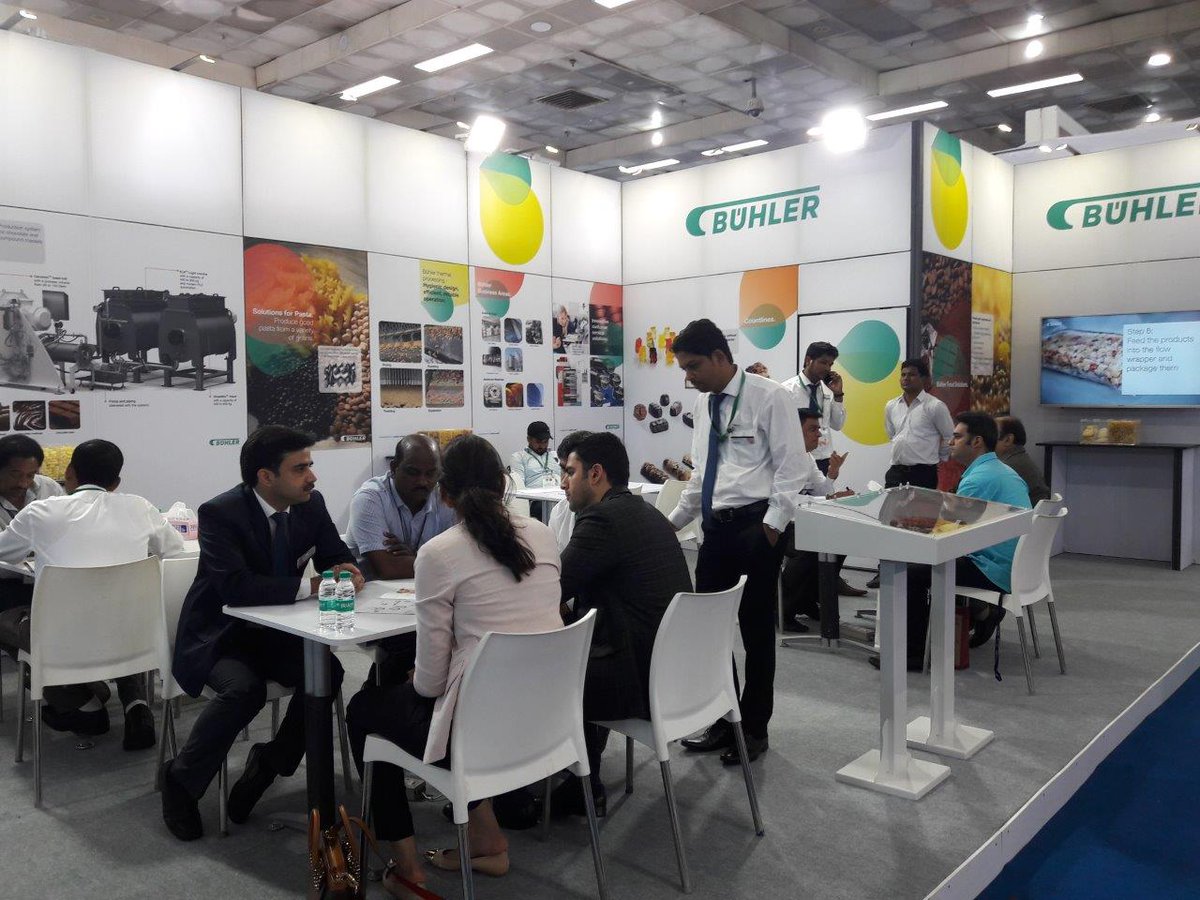 Bühler Group on Twitter "Today started the FoodTec_India Exhibition