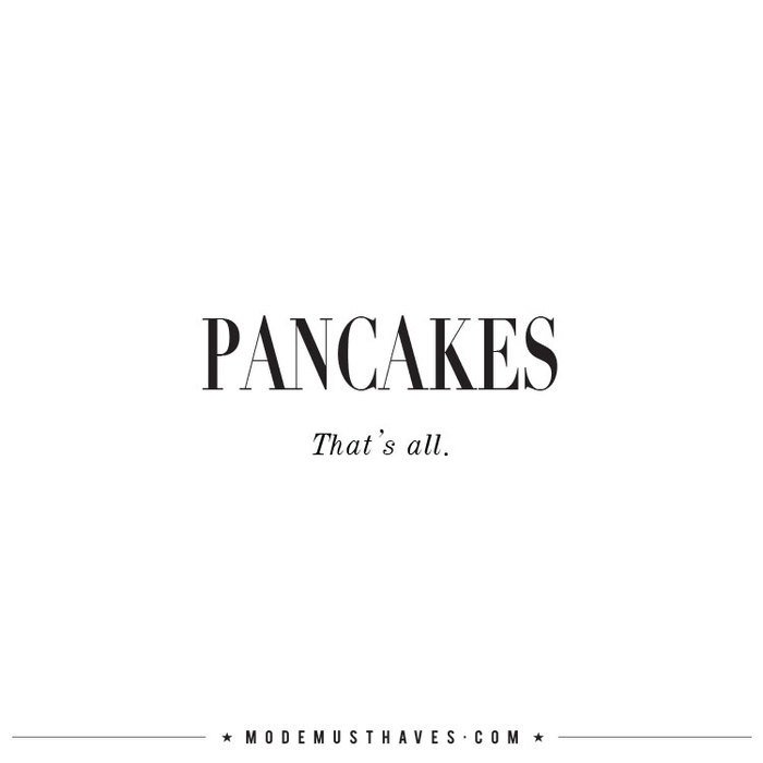Pancakes. Period! 😍 modemusthaves.com