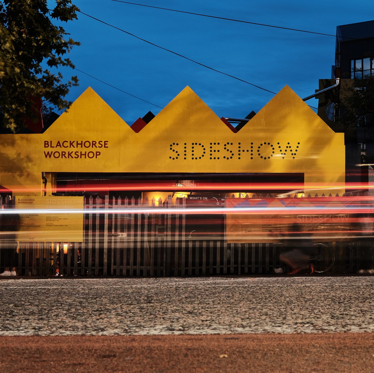BlackhorseWS's tweet photo. Blackhorse #SideshowE17 is now open! Looking for event space? Yoga, fitness, rehearsal? Free for local groups! info@blackhorseworkshop.co.uk https://t.co/5ixn9vUgnP