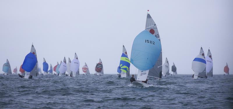 Just about everything on day 1 of the @gulwatersports <a href="/ukfireball/">UK Fireball Sailing</a> Europeans at Lyme Regis yachtsandyachting.com/news/197958