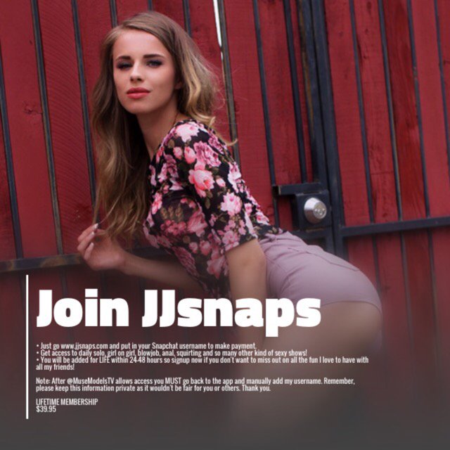 Join #xojillianjanson as #jjsnaps on https://t.co/ofy4i5XCf2 for just $39.95! Pay once &amp;&amp; NEVER pay again<a href="/tag/xojillianjanson"class="tags">#xojillianjanson</a><a href="/tag/jjsnaps"class="tags">#jjsnaps</a>