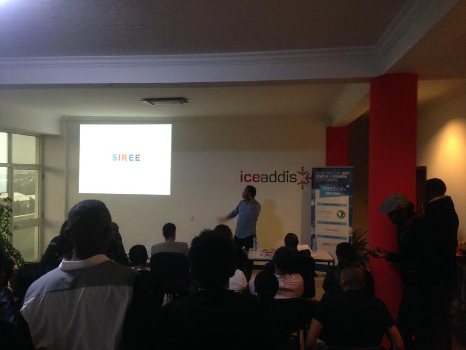 iceaddis's tweet photo. 5th pitch - #Siree - local e-learning solutions. #SSWAddis https://t.co/0v3FztzLOr