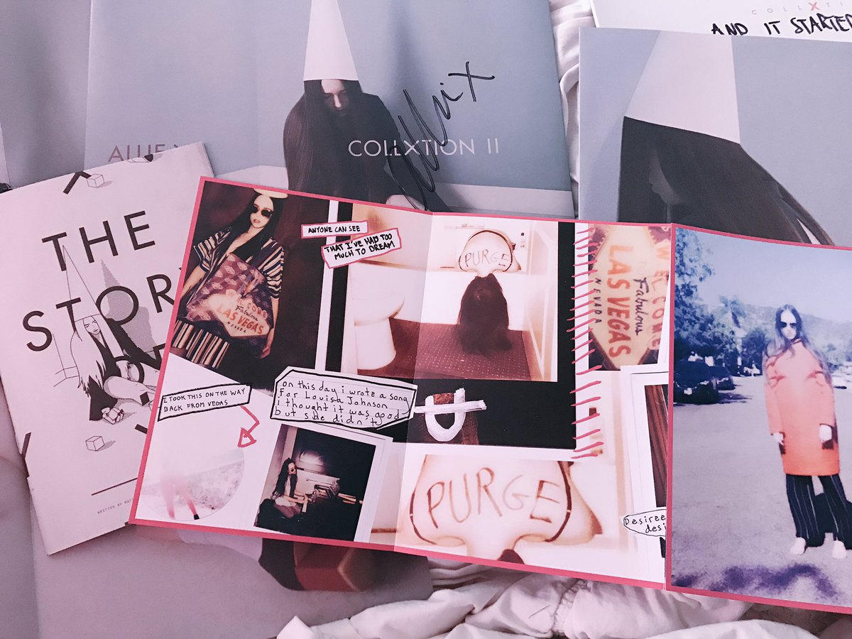 leaveitalonemp3's tweet photo. it took a while, but I finally got my @alliex #CLXII package- I couldn't be happier; thanks Allie 🖤🙅🏻 this album is amazing! #CollXtionII https://t.co/ZivNKMPDBb