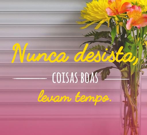drbernardolopes's tweet photo. Seja paciente e fique positivo. #motivação https://t.co/Gw085xFPwg