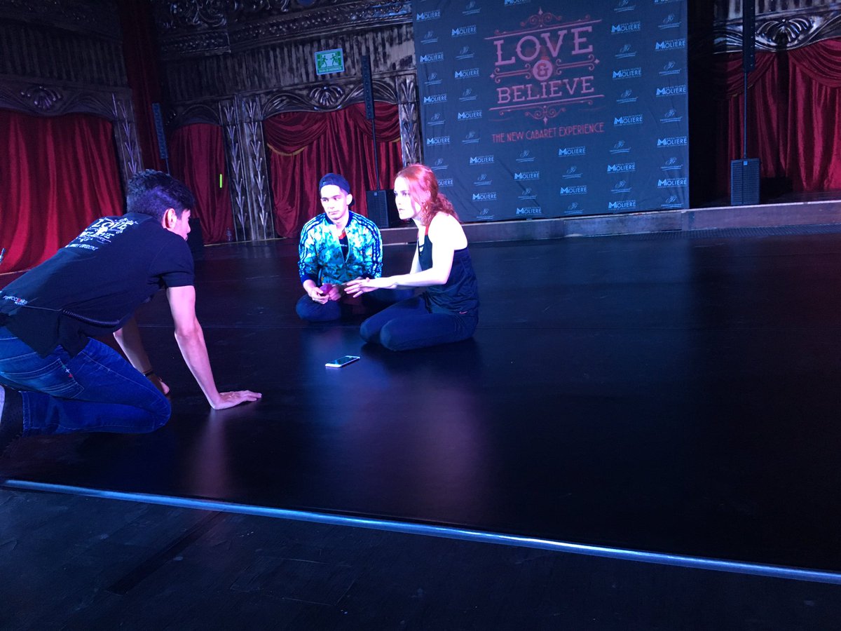 #JamasHeSabidoPorQue la vida siempre me junta con personas increíbles. Hoy #EnElMoliere #Audiciones #LoveAndBelieve #FelizLunes