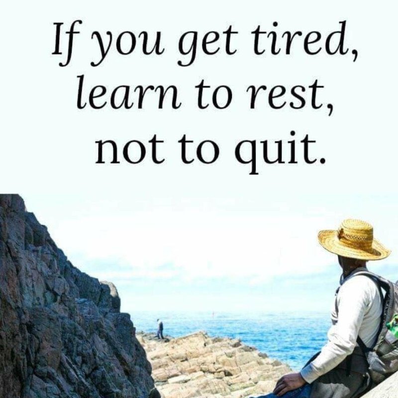 andrea_cornett's tweet photo. Rest If You Must But Don't You Quit. #RestoreSelf https://t.co/1M2rTtkgpS
