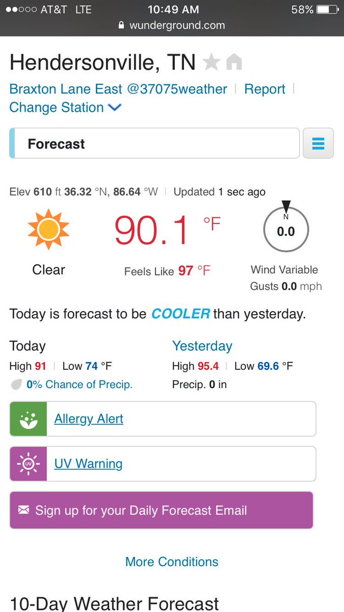 mfarr017's tweet photo. We Northern folk aren't used to the heat and humidity. 🔥🌡 https://t.co/jYywzm3Com
