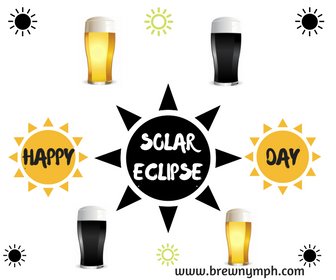 BrewNymph's tweet photo. Happy #SolarEclipse2017 Day #Florida! Around #jax #jaxbeach #staugustine? Ck out https://t.co/ACtfZqwLQP for #SolarEclipse #beer specials 😎🍻 https://t.co/2GT20Tt6qg