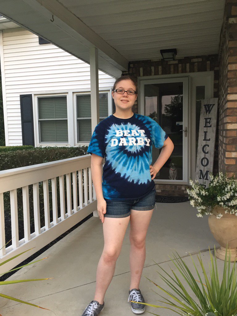 amygavlik's tweet photo. #HSCD1. First day Freshman year!  Last Gavlik Girl at Davidson! Go Cats! https://t.co/utvZquZbMh