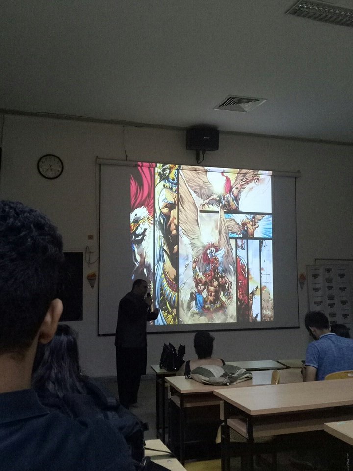 Ravinaa_'s tweet photo. Could it be any better ? @SIMC_Pune #ComicConAtSIMC https://t.co/q6Xl6hE2ed