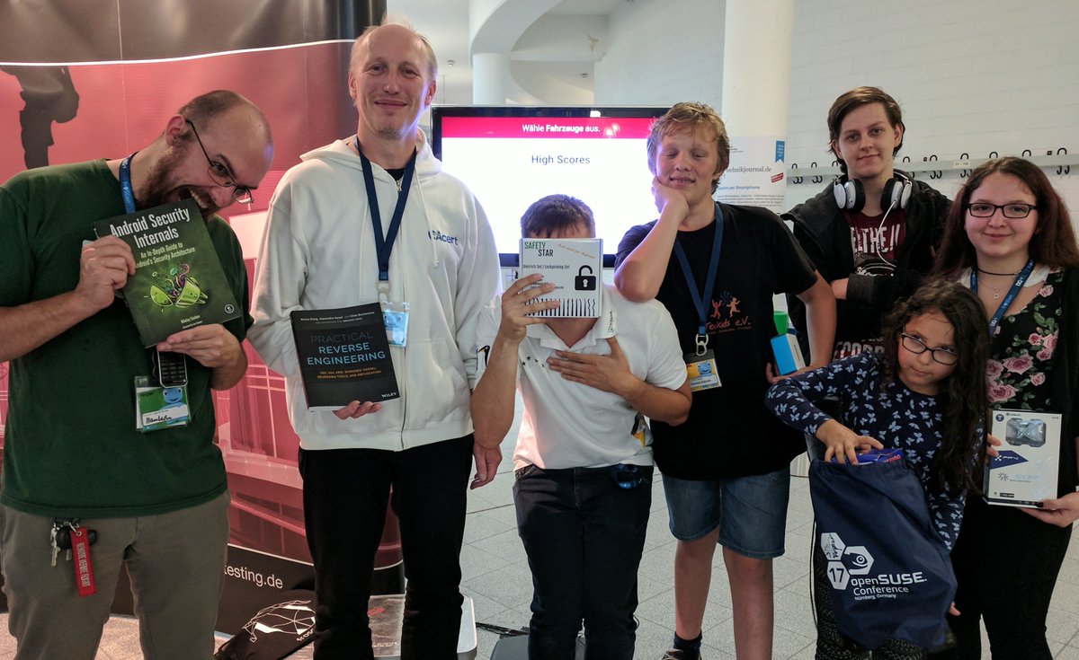 RedTeamPT's tweet photo. Congratulations to the winners of our DanceCaptcha challenge 💃🕺 #froscon12 https://t.co/kNVQ8kpM0B