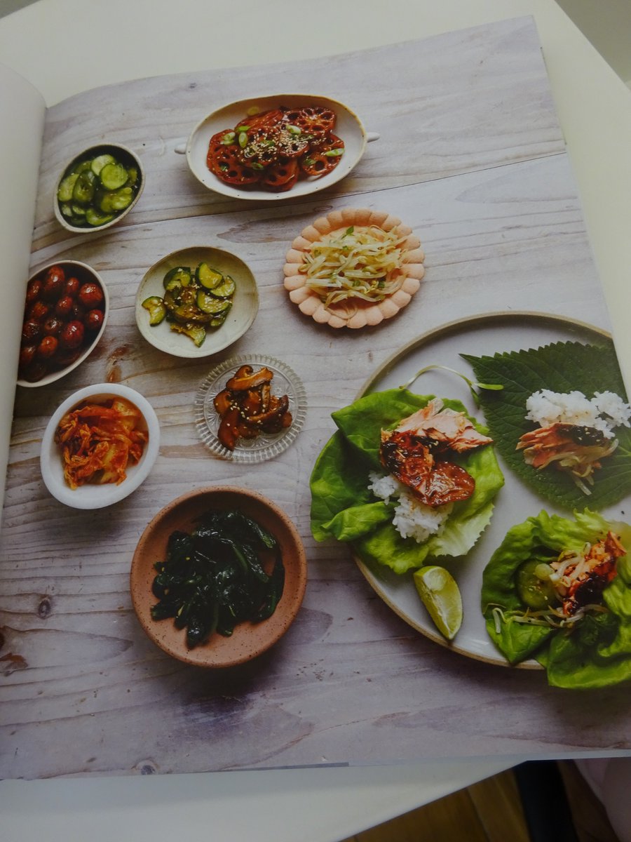 wwnortonUK's tweet photo. Spectacular looking #korean dishes in #EverydayKorean by @kimsunee &amp; @whatasmile which arrived today in the office!  https://t.co/KQbxgaMY02 https://t.co/LVtZ4ymZOu