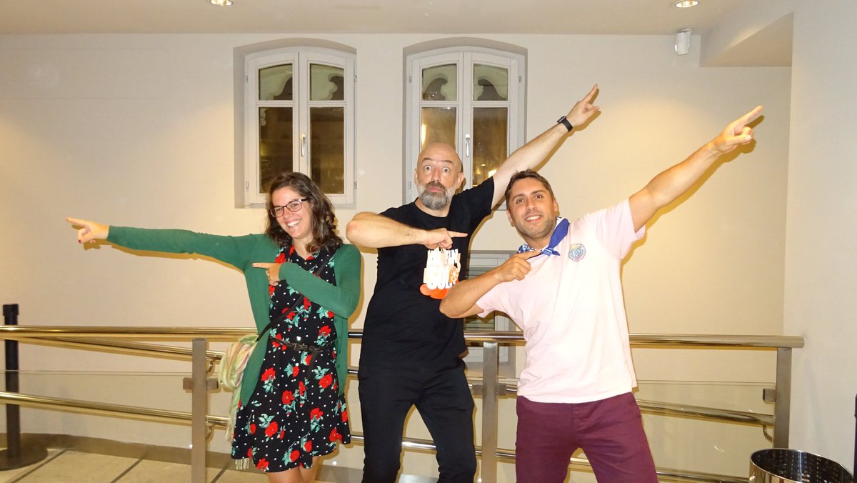 danimonterodmv's tweet photo. @Goyojimenez el abollador de Hyundays.
#Verano2.0NINJA @TeleBilbao
No perdérselo!!! #AsteNagusia2017 https://t.co/uVQy4oMoDR