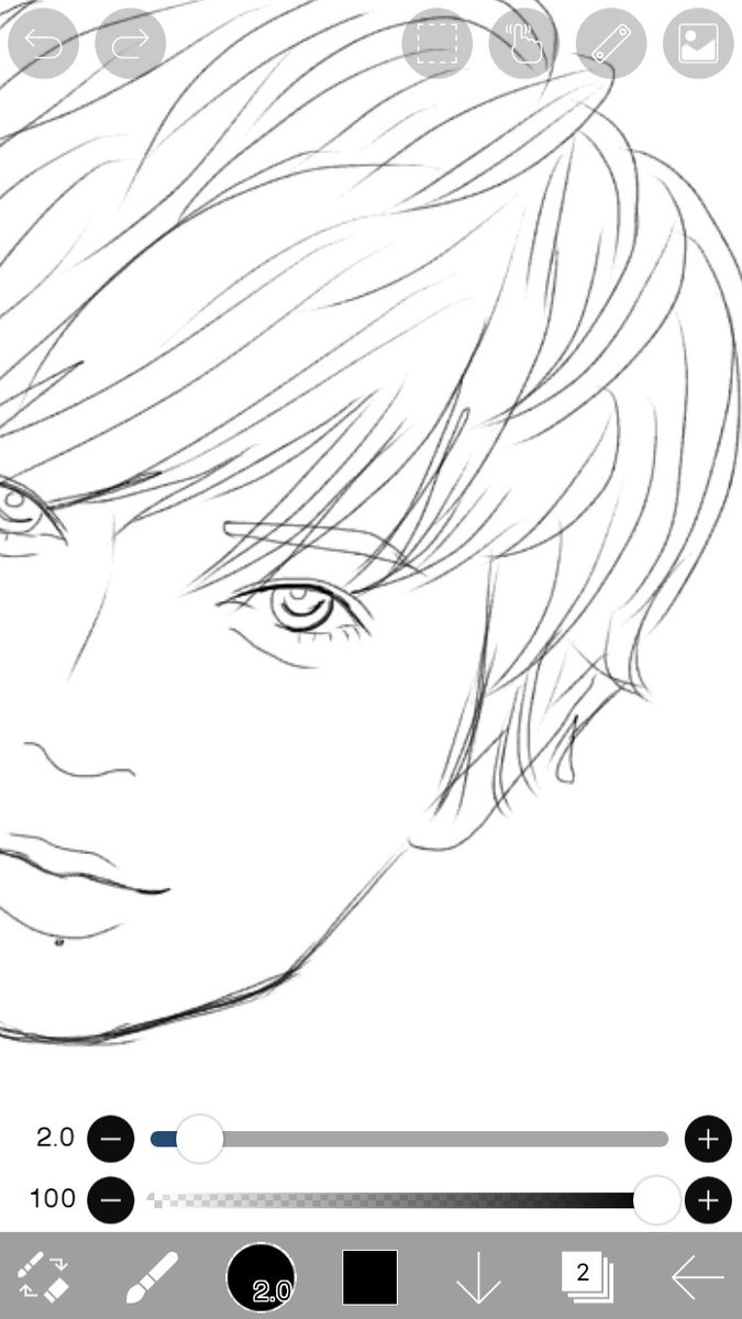 FLIXの潤くんがイケメンすぎて
描いてまーす✏️似るかなぁ_(:3」∠)_画力の限界が_(:3」∠)_