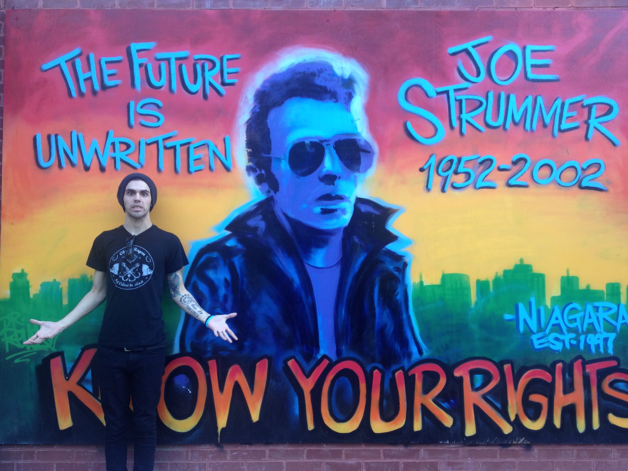 Happy Birthday Joe Strummer  \"Through music, we can live forever\"  