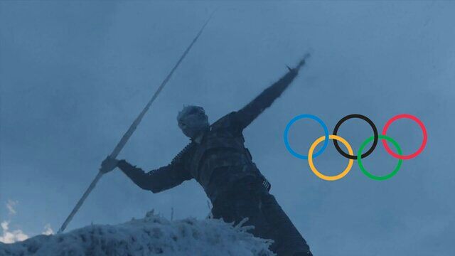 #GameOfThrones 

Rei da Noite está classificado para as olimpíadas no Japão ✅