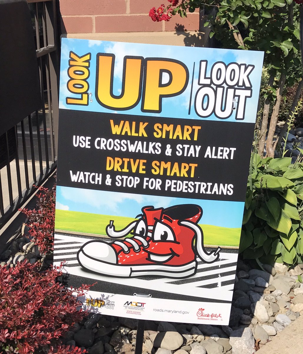 ABDimensionsMD's tweet image. Even during the #solareclipse be sure to look up &amp;amp; look out! 
#walksmart #drivesmart #usecrosswalks @MDSHA @ChickfilA ✌🏻❤️🚗