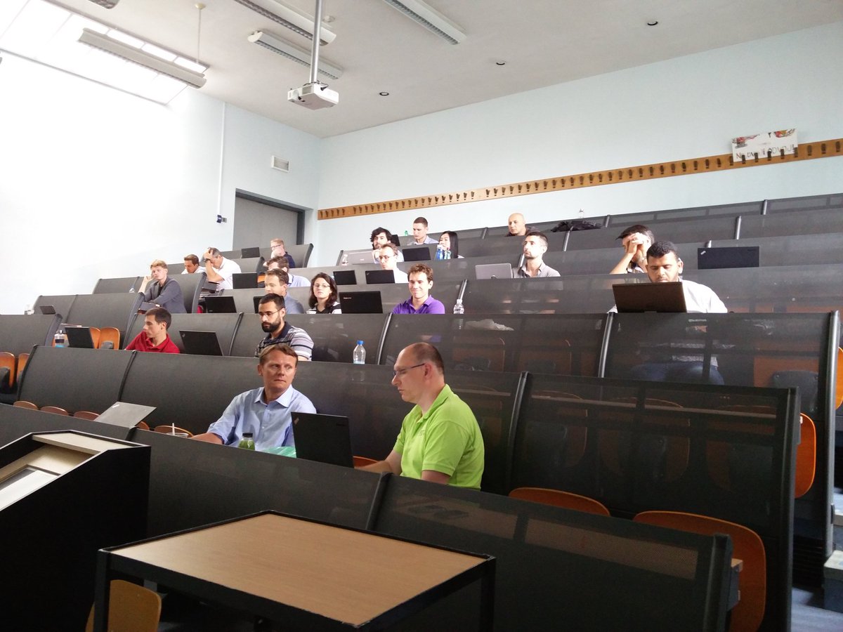 TessaUroic's tweet photo. #NUMAP-FOAM Summer School 2017 started today at the FSB #UniZg. https://t.co/Y9I2r86o1M