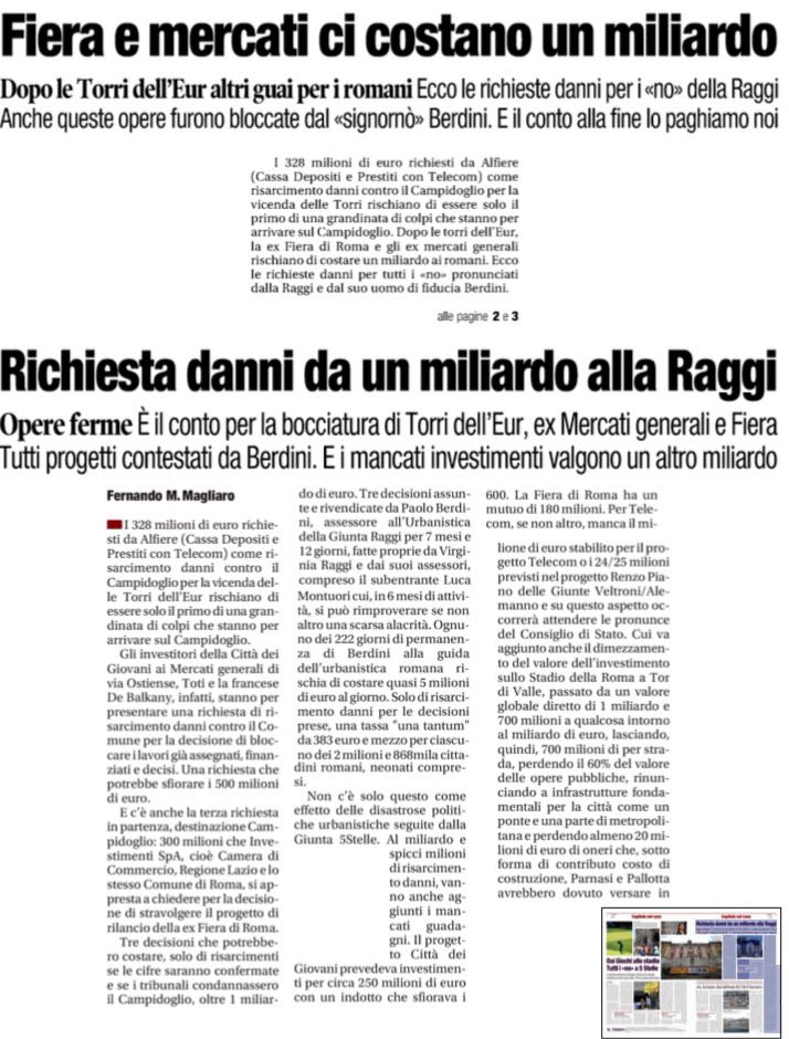 Adriano_Palozzi's tweet photo. I reiterati "no" della sindaca di #Roma stanno affossando rilancio e sviluppo della Capitale d'Italia. #Raggi di incompetenza... #21agosto https://t.co/KiVTFwOKXr