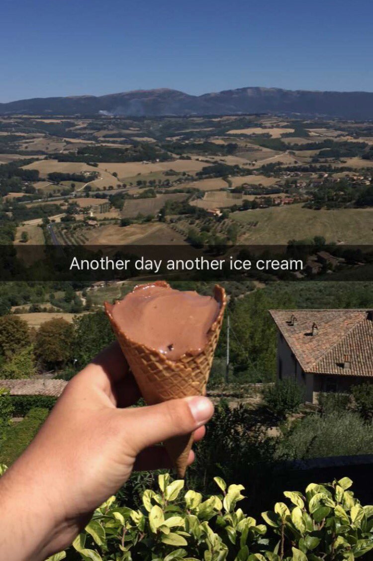 Just in front of the smoke is the range :-) heading back now for some more training before Como tomorrow