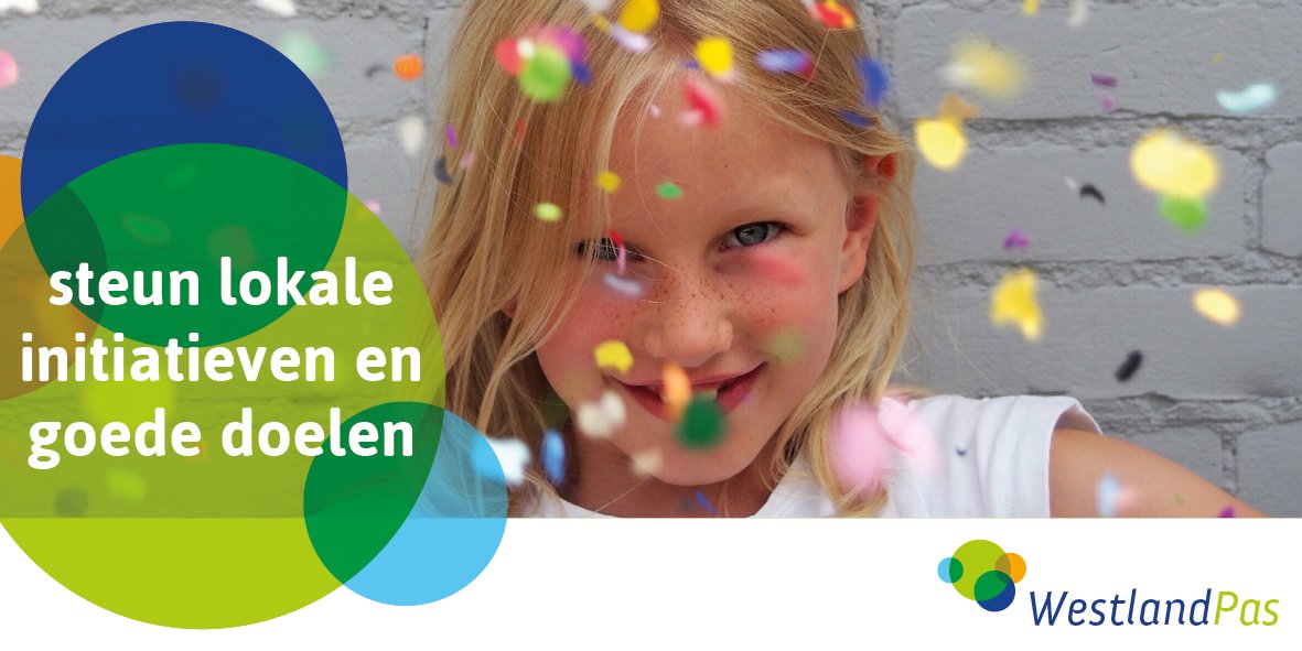 WestlandPas: Voordelig genieten van alle leuke dingen die Westland te bieden heeft. En daarmee lokale initiatieven of goede doelen steunen.