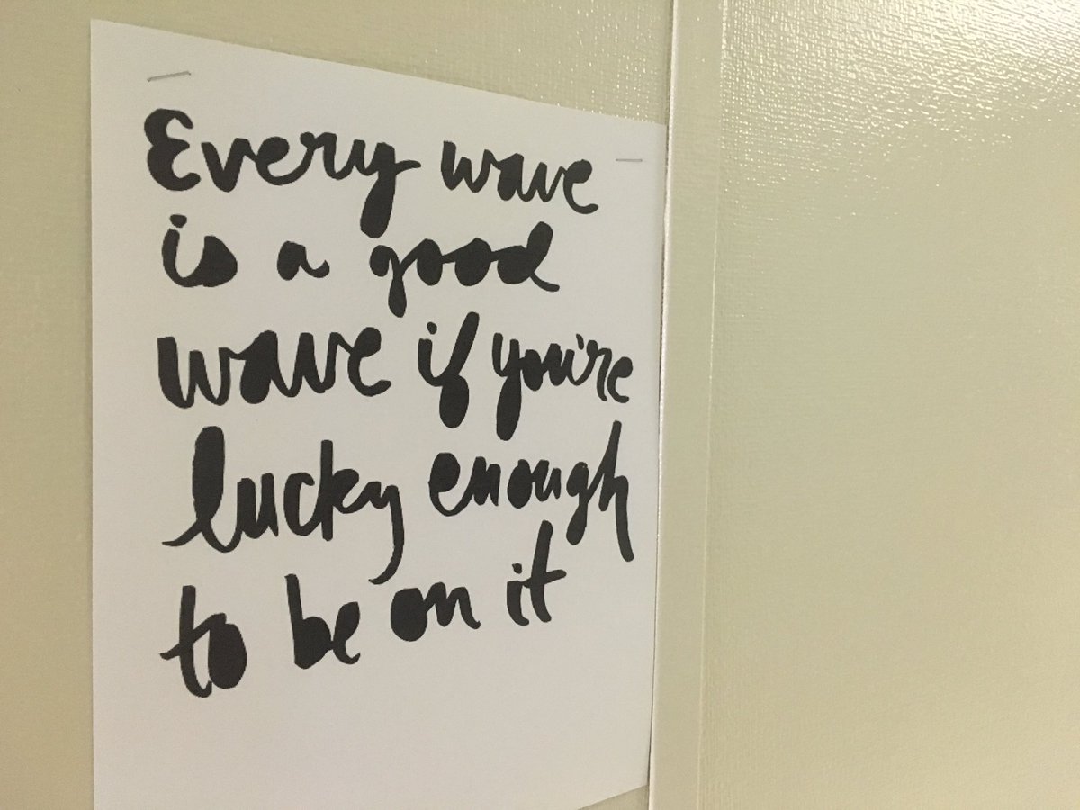 EricaRakow's tweet photo. LOVING the surf-themed words of encouragement found on the walls of hallways @BroadviewElem! @browardschools @WPLGLocal10 https://t.co/HiL65PPOfM