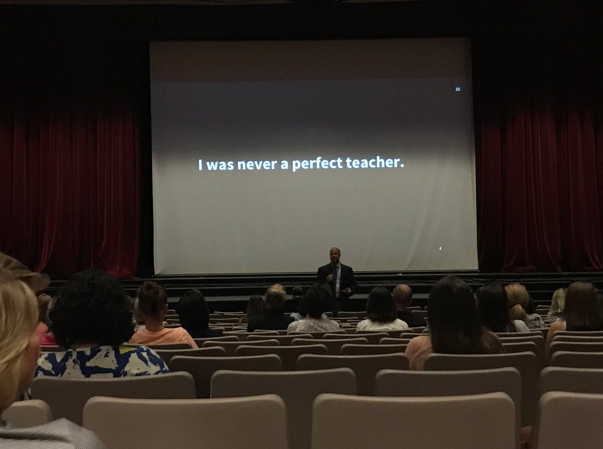 Ms_Dougherty's tweet photo. Accept that you aren't perfect, so you can take a risk in learning/teaching #techbootcamp2017 #reflectonteaching @ajjuliani #gvlearns https://t.co/SKQIcKVIQV