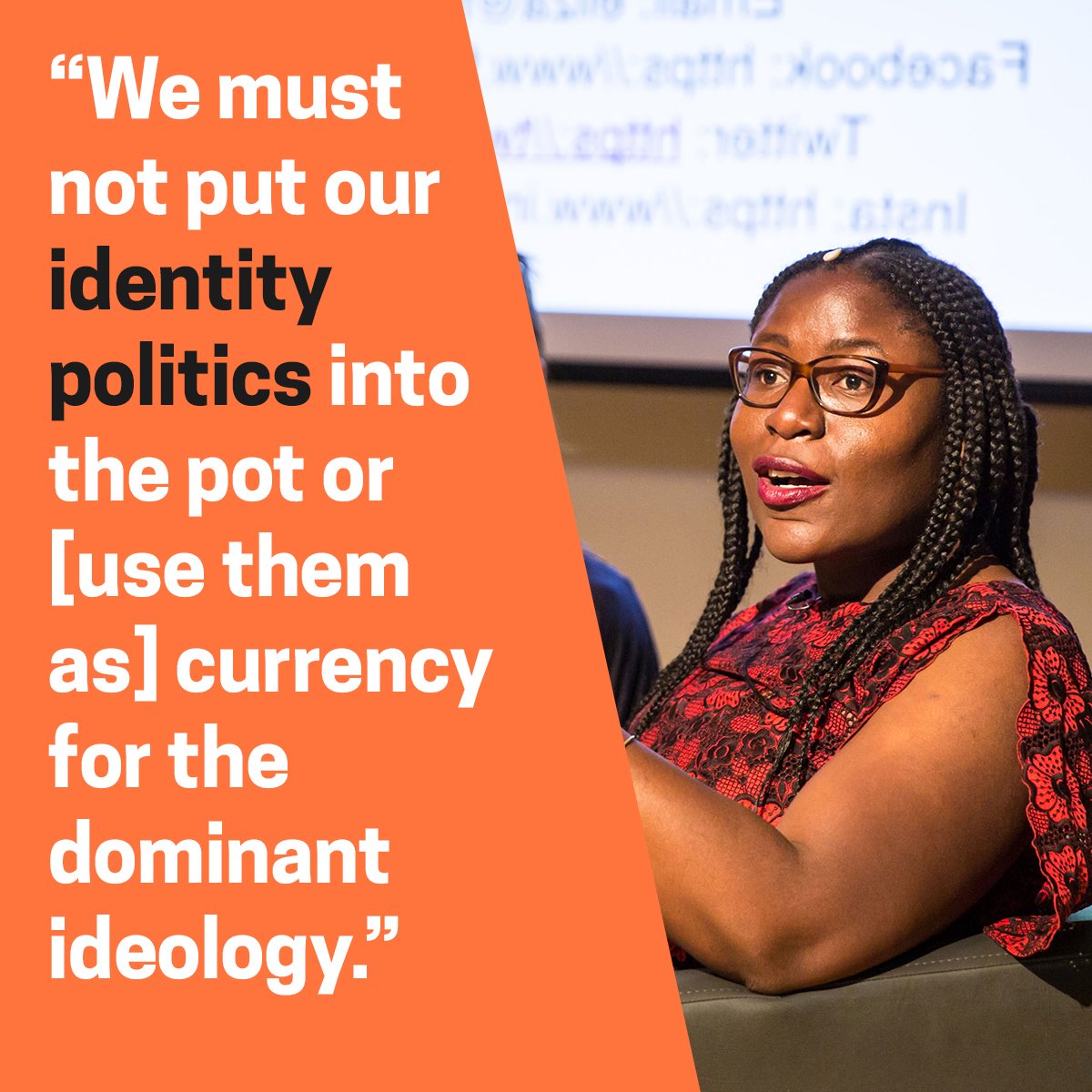 The fabulous Eliza Anyangwe at our Feminist Internet Futures Seminar on Visibility and Representation 💫😍🙌 <a href="/ElizaTalks/">Eliza Anyangwe (elizatalks.bsky.social)</a>