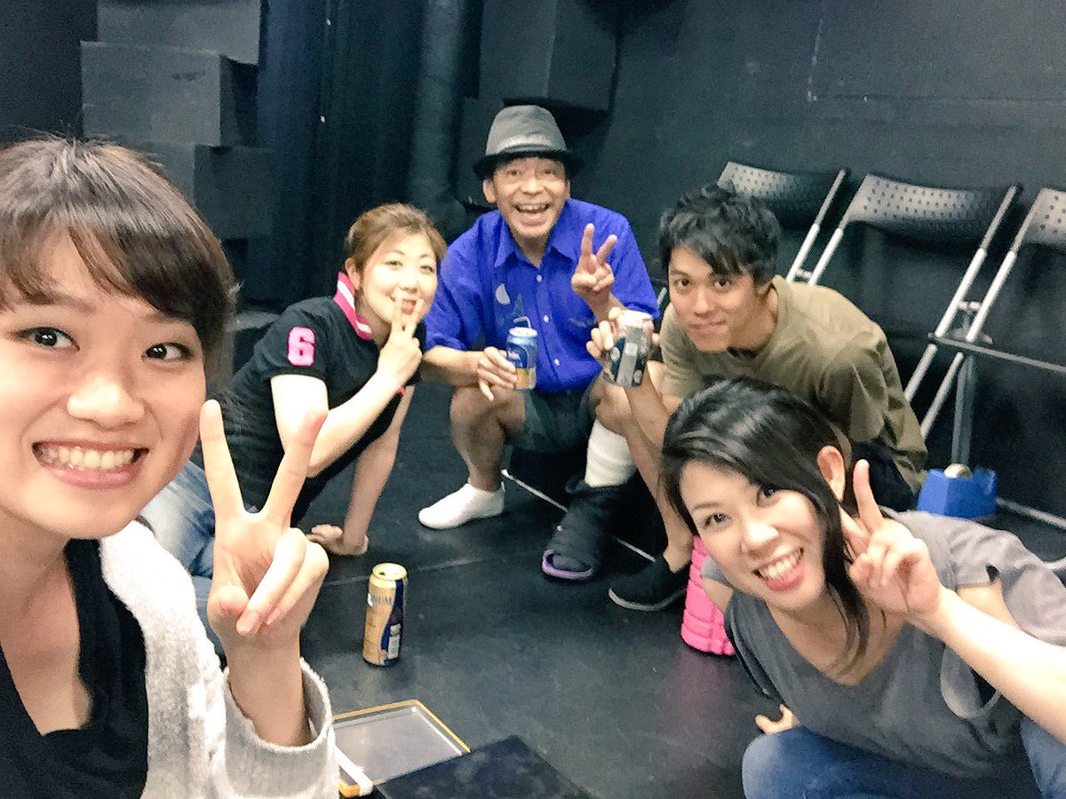 sayakamizuno's tweet image. 日に日に家族のよう。
愛おしい。

自分がこんな風に想うのは、
なんか、珍しい…。

可愛くてかっこよくて綺麗で迫力ある、
そんなみんなです。

「西荻の夏のマクベス」
明日、19:30初日開演します！