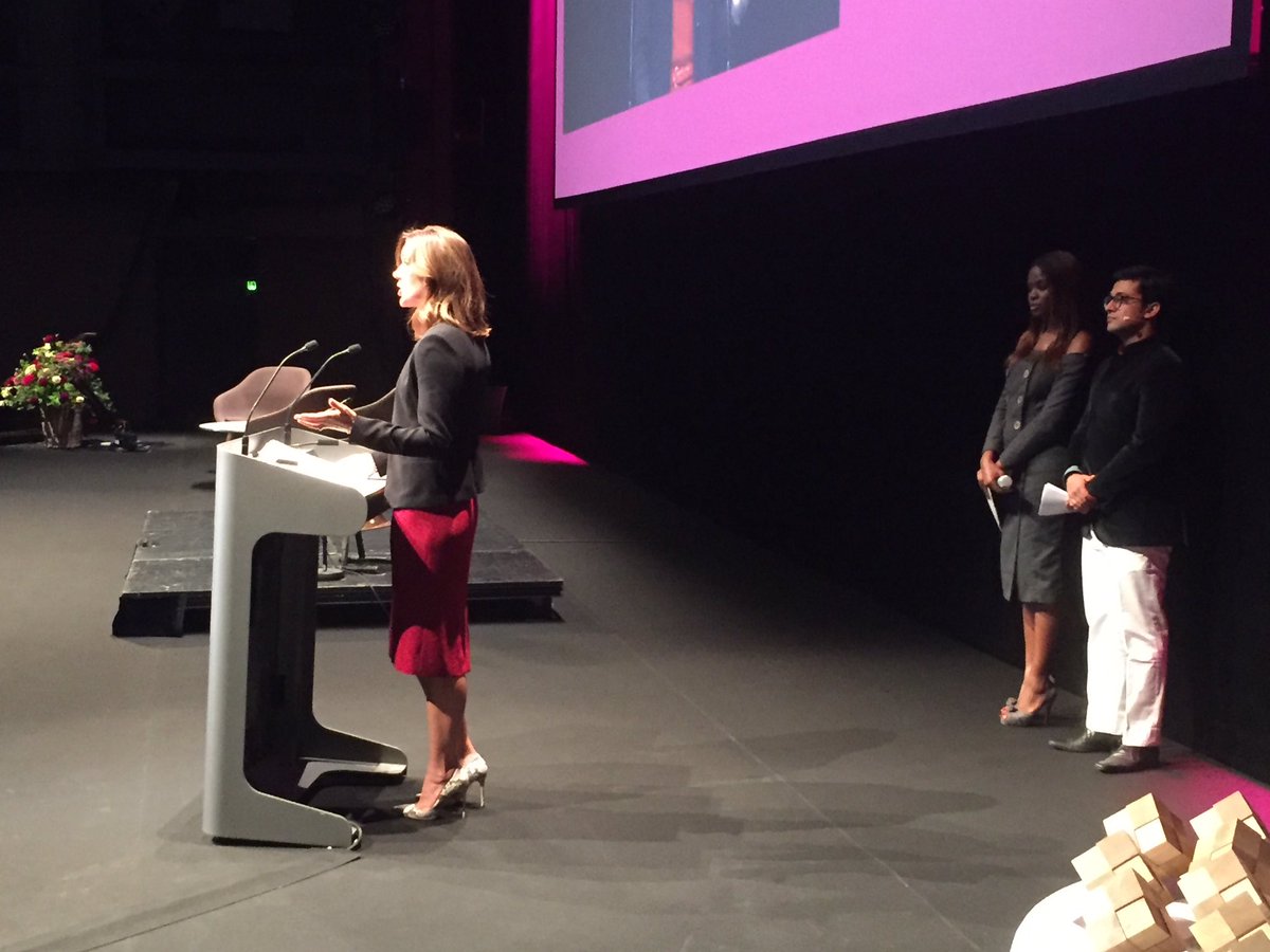 UNLEASHlab's tweet photo. Crown Princess Mary of Denmark: when companies improve conditions for women and girls, it is also good for business #UNLEASHlab2017 https://t.co/0bTX2rapET