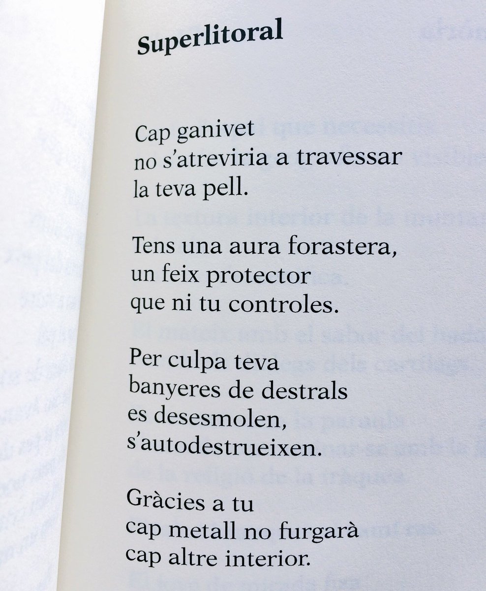 annagual's tweet photo. Quan s'escriu poesia allò dit escapa allò comprensible. Amb el temps tot pren sentit. Va per tu, Pau. #PauPerez #Notenimpor #Eltubercle https://t.co/mTGGHeymxu